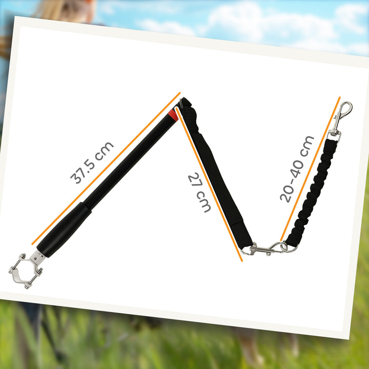 PawHut Bike Dog Lead: Easy Install for Cycling & Training