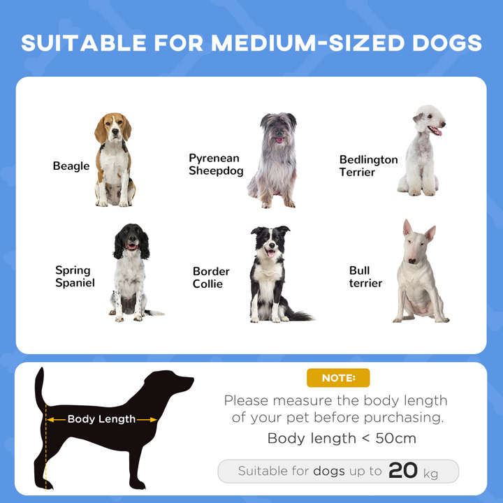 Cool Comfort: PawHut Elevated Dog Bed with Canopy & Airflow Design