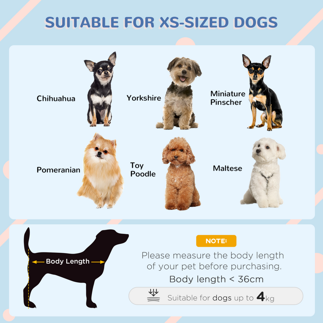 Dog Kennel for Outside Plastic Dog House for XS Dogs, 64.5 x 57 x 66cm
