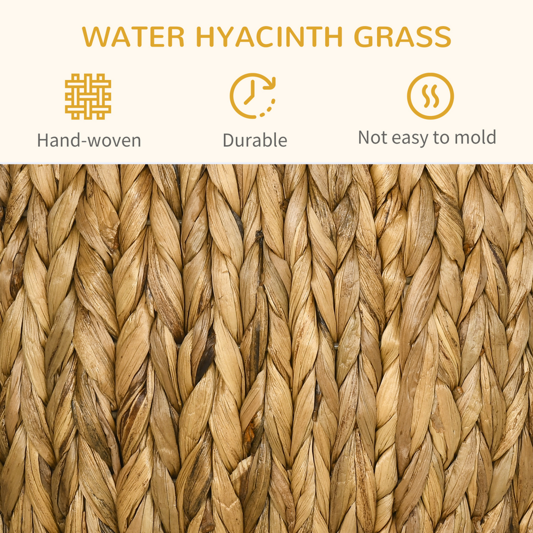 Chic Rattan Cat House Stool: Cozy Wicker Pet Bed & Stylish Seat Combo