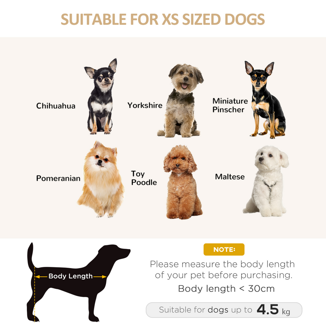 Luxury Blue Dog Sofa Bed - Cozy Chair for X-Small & Small Dogs Up to 5kg