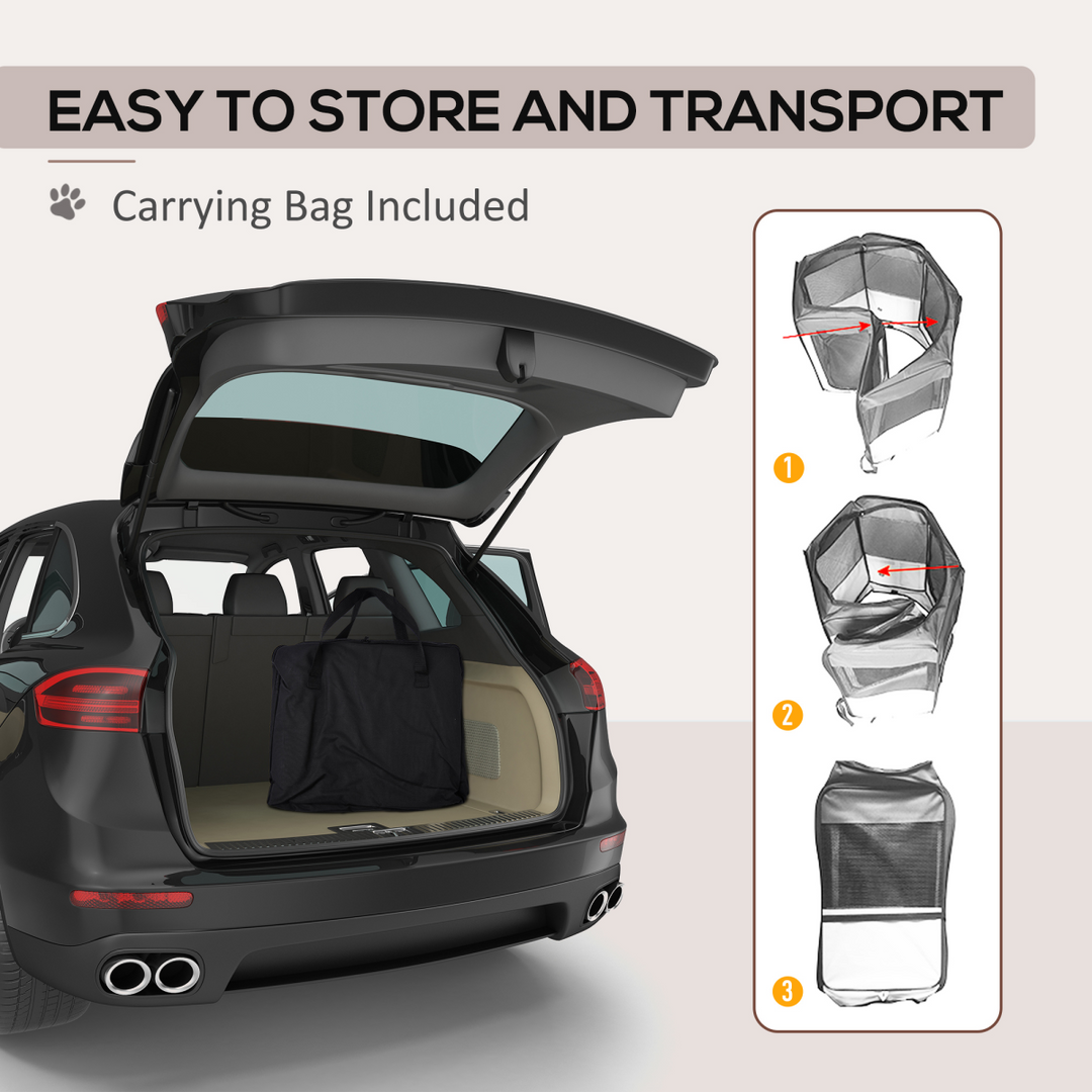 Fabric Pet Puppy Dog Cat Rabbit Pig Guinea Playpen Play Pen Run S M L 3 Colour