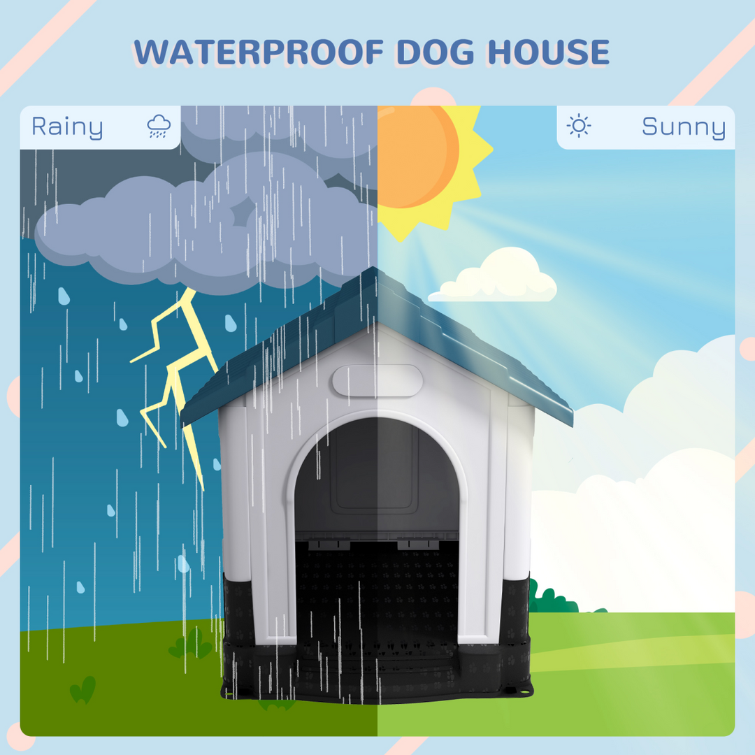 Ultimate Outdoor PawHut Dog Kennel – Stylish, Weatherproof Oasis for Dogs!