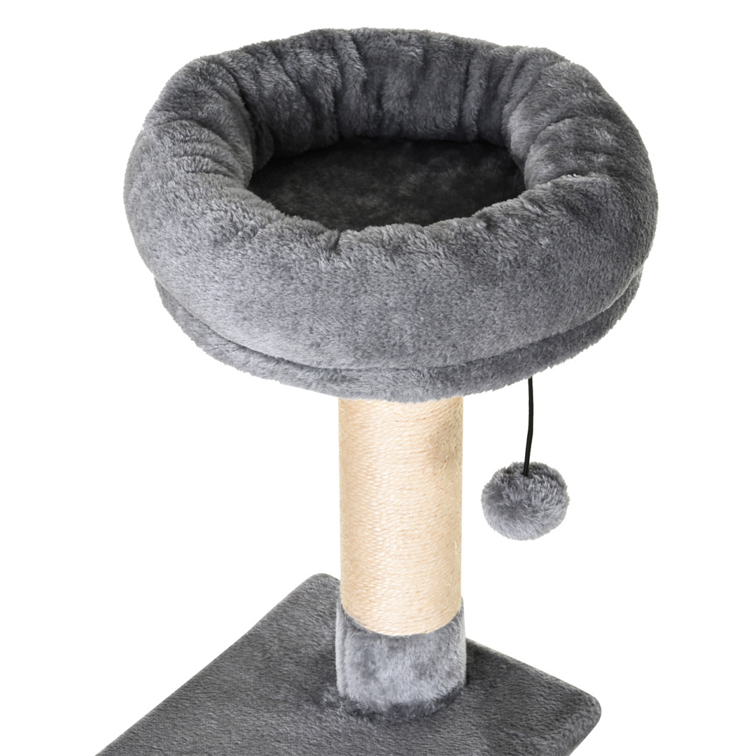 150CM Cat Tree Tower Kittens Activity Stand House Scratching Posts Pawhut