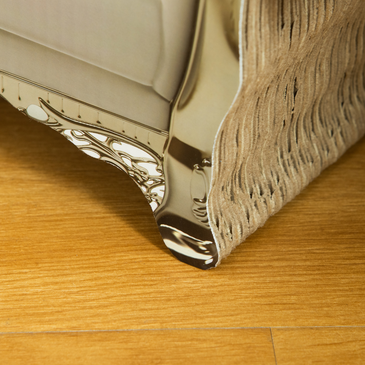 Luxury Cat Scratching Bed with Catnip - Modern PawHut Furniture in Brown