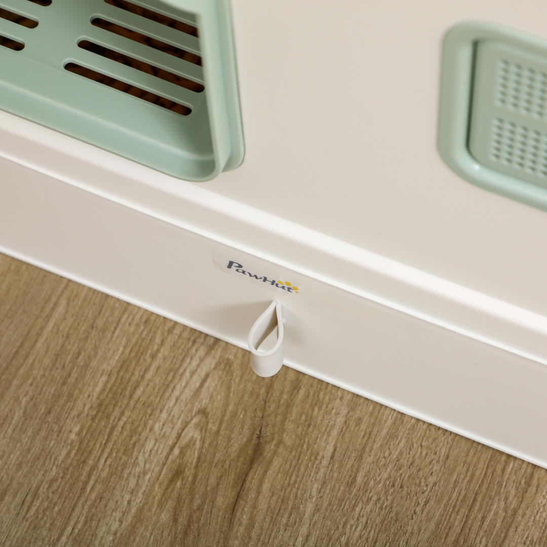 Privacy Plus: Hooded Cat Litter Box with Drawer, Scoop & Odor Control