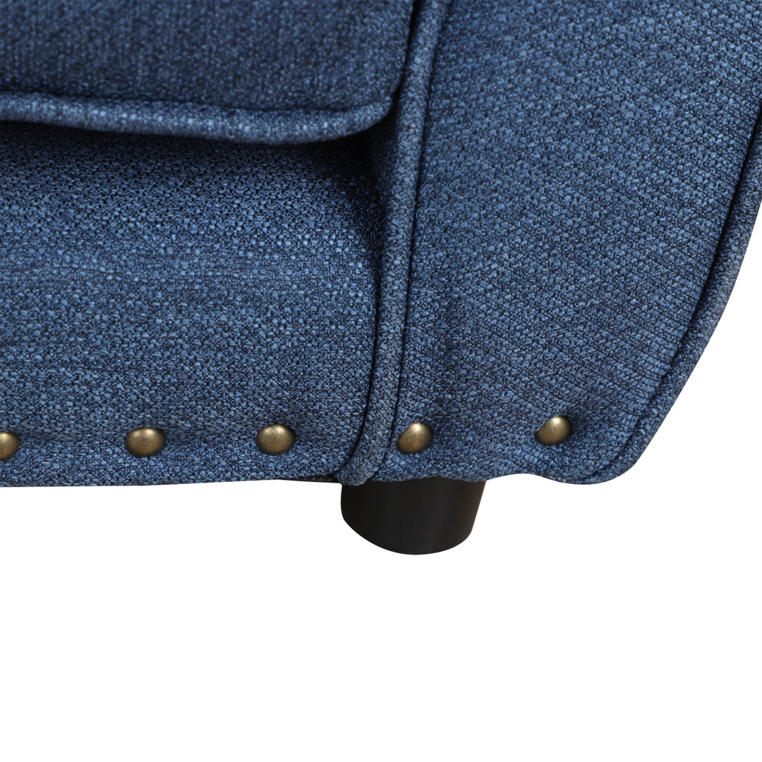 Luxury Blue Dog Sofa Bed - Cozy Chair for X-Small & Small Dogs Up to 5kg