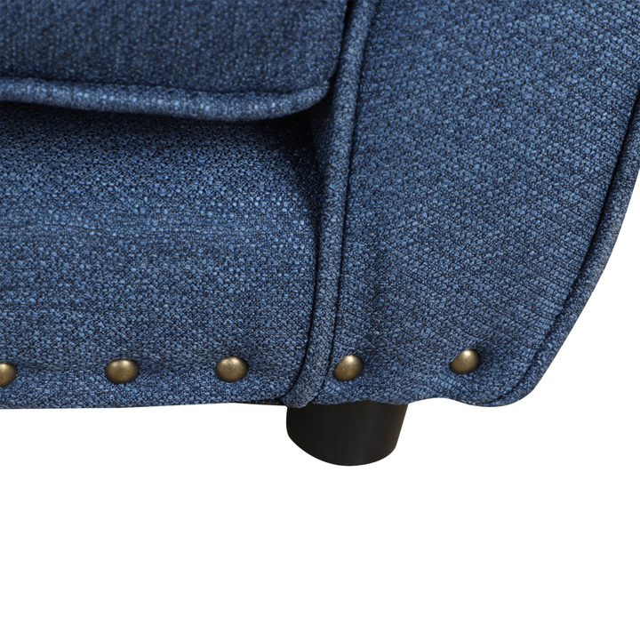 Luxury Blue Dog Sofa Bed - Cozy Chair for X-Small & Small Dogs Up to 5kg