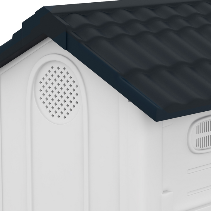 Cozy PawHut Outdoor Dog Kennel for XS & S Dogs - Weatherproof & Ventilated