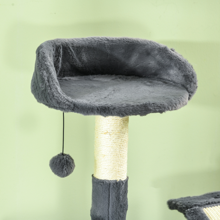 Ultimate PawHut 177cm Cat Tree: Modern Indoor Adventure with Hammock & Scratching Post