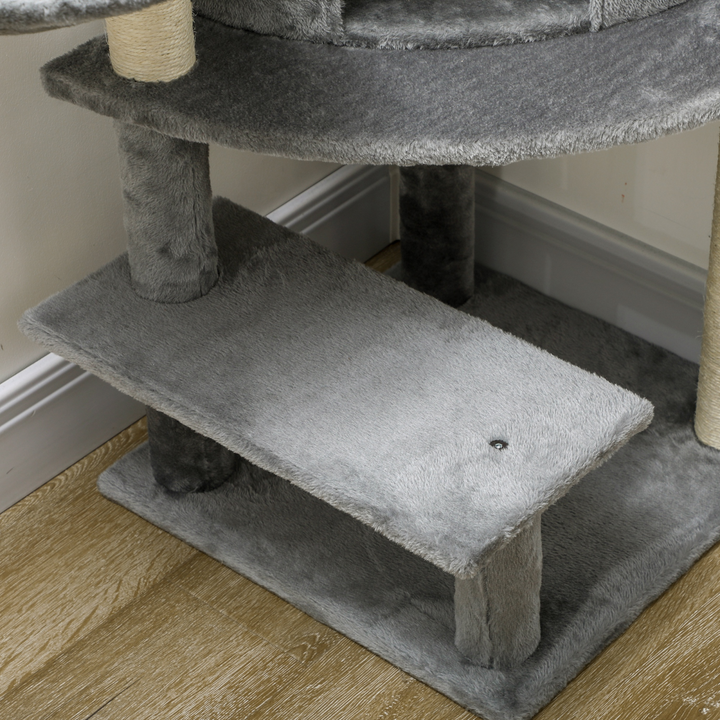 Ultimate PawHut Cat Tree: Multi-Tier Climbing Tower & Sisal Scratching Delight