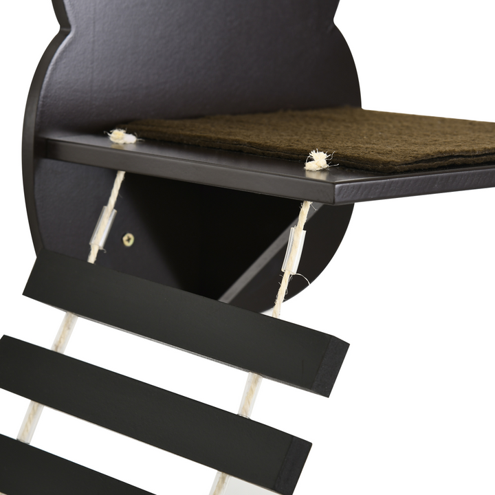 5-Piece Wall-Mounted Cat Shelves Set with Bridge, Steps & Cat House – Modern Wooden Cat Wall Furniture