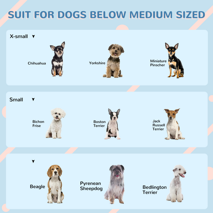 PawHut Grey Weather-Resistant Dog House - Cozy Shelter for Medium Dogs