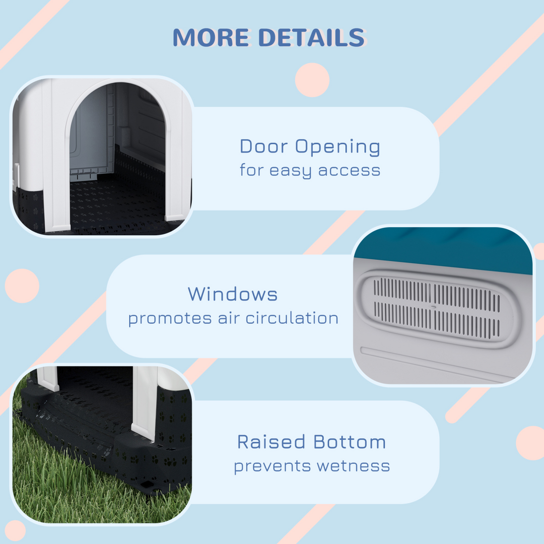 Ultimate Outdoor PawHut Dog Kennel – Stylish, Weatherproof Oasis for Dogs!