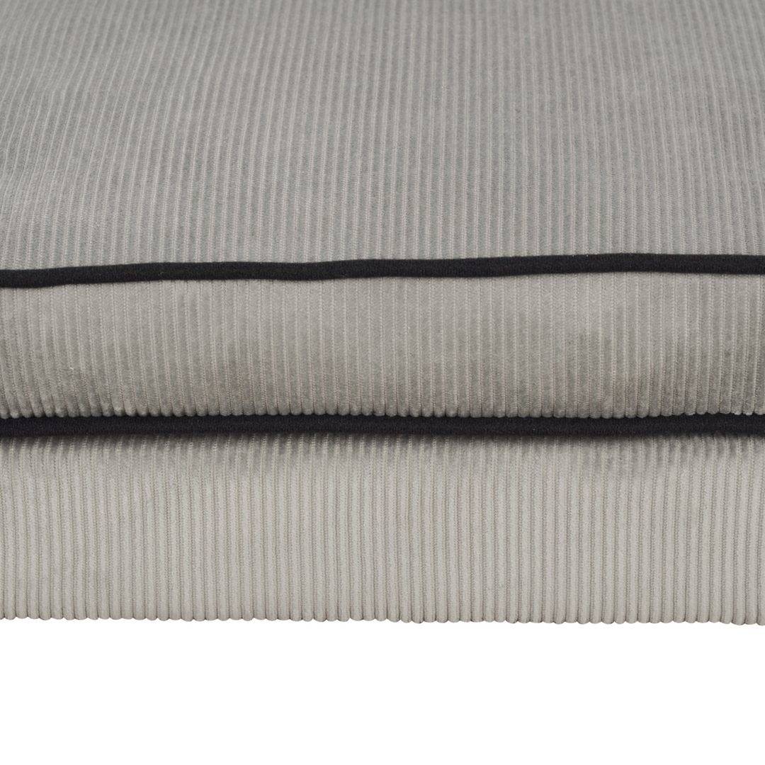 Cozy Grey Dog Sofa Bed with Padded Cushion for XS & S Size Pets - Easy Assembly!