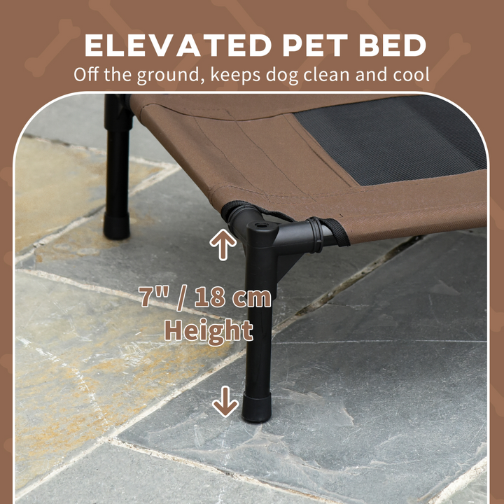 Elevated Pet Bed with Canopy - Ultimate Outdoor Comfort for Dogs!