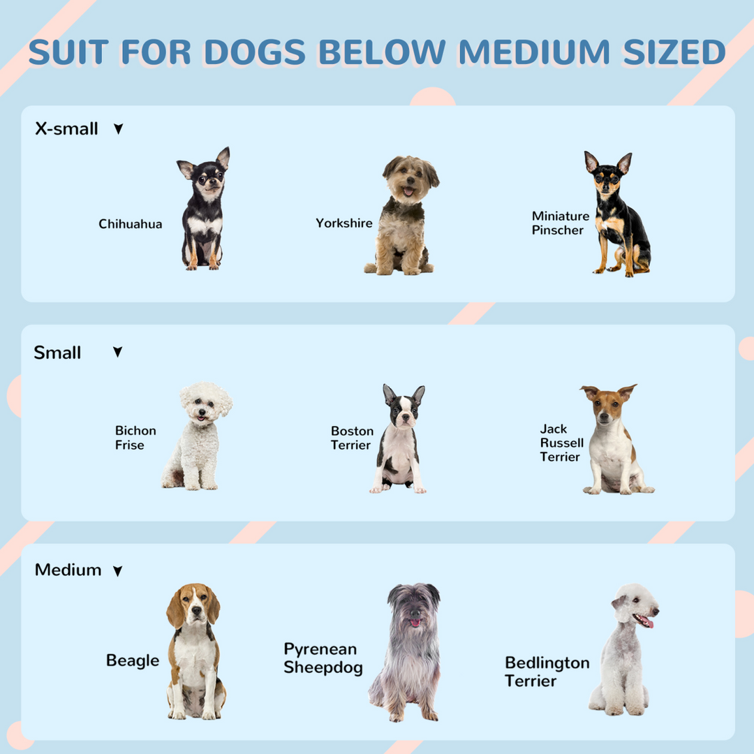 PawHut Weather-Resistant Dog House - Spacious Puppy Shelter for Medium Dogs