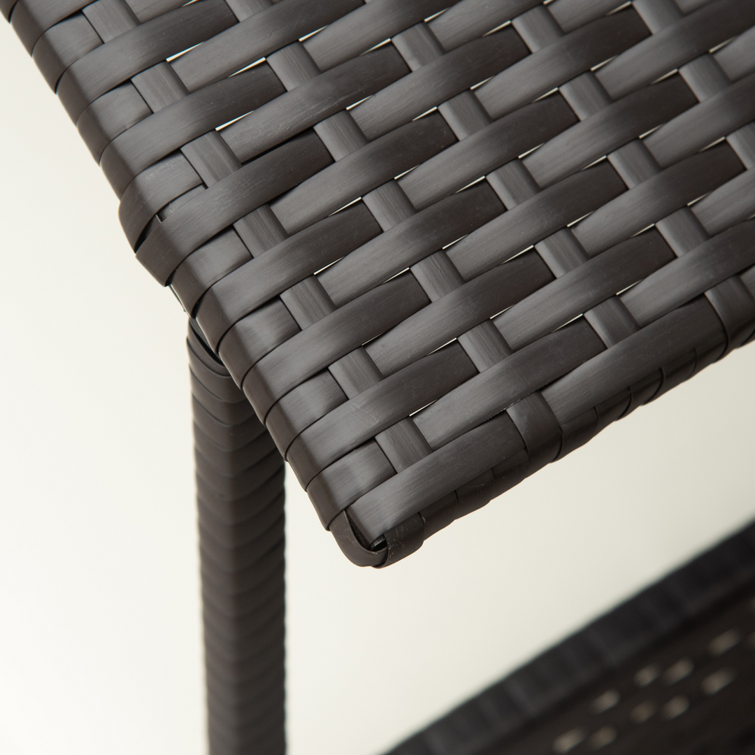 CozyWag Wicker Pet Bed with Cushion - Stylish Dog & Cat House for All Weather