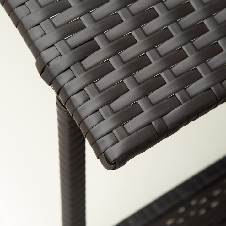 CozyWag Wicker Pet Bed with Cushion - Stylish Dog & Cat House for All Weather