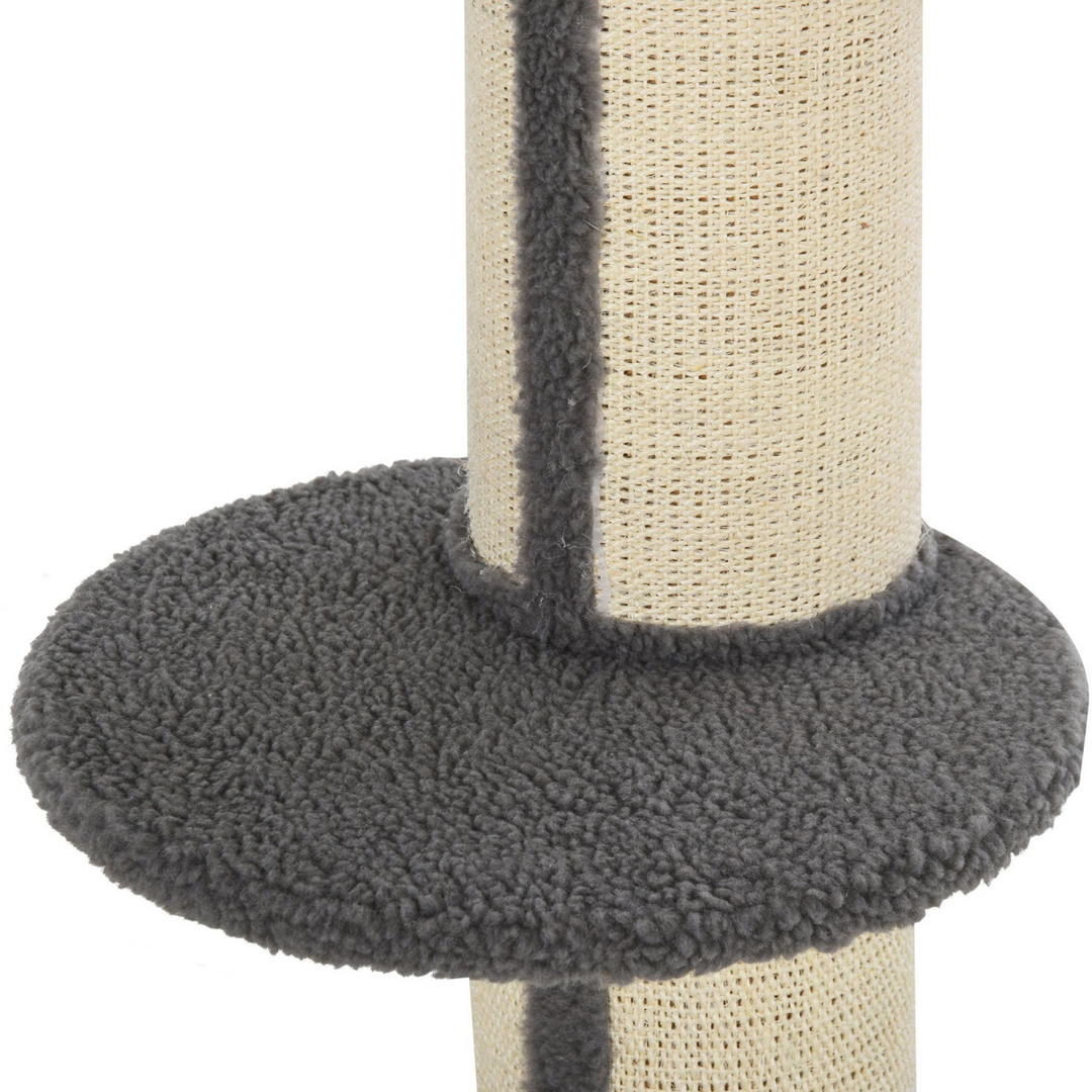 Deluxe 91cm Cat Tree Tower - Cozy, Multi-Level Activity Center & Scratching Post