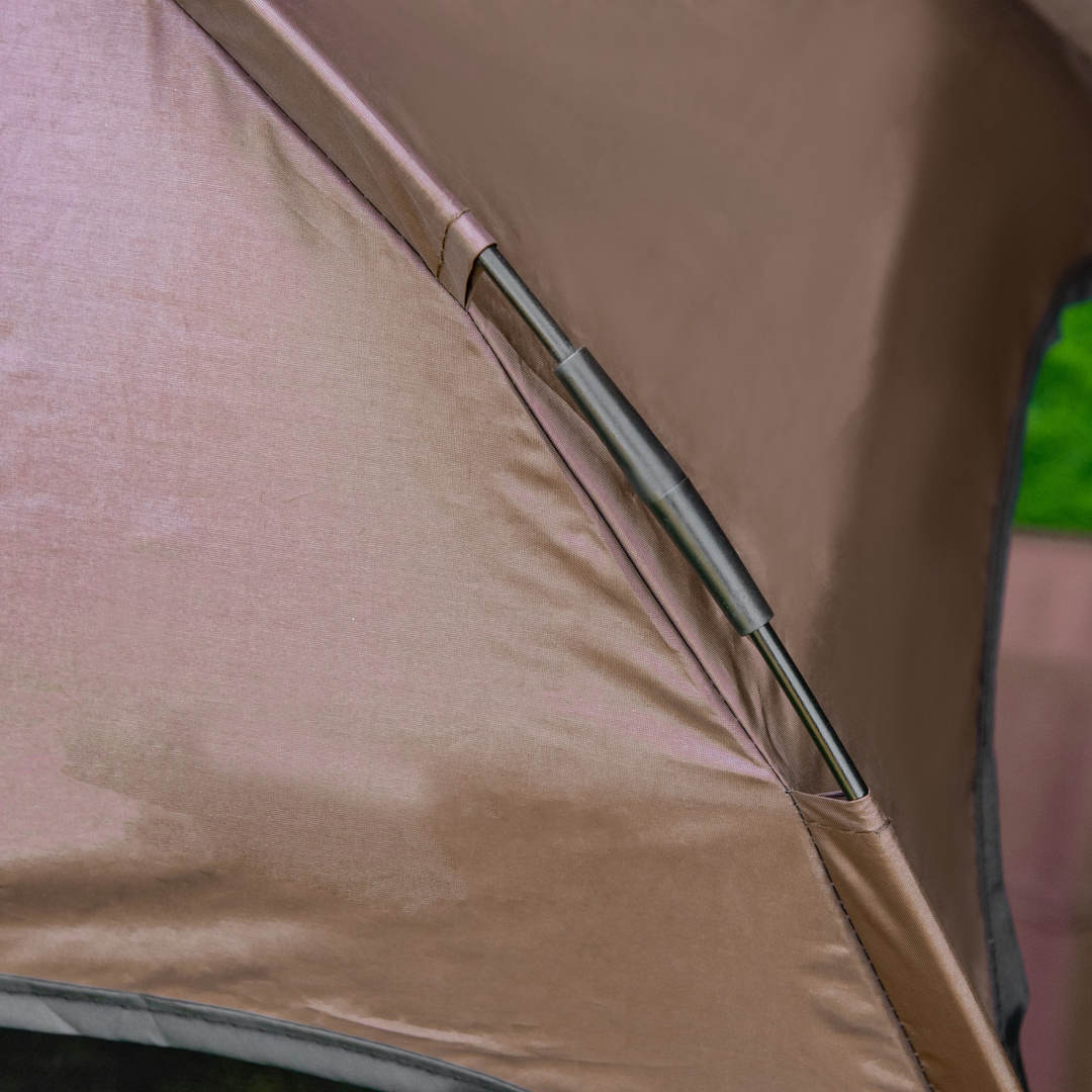 ChillPaws Elevated Dog Bed with UV Canopy - Comfort & Coolness for Your Pet!