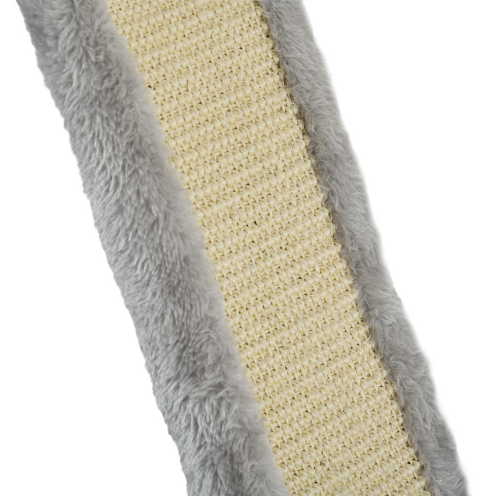 PawHut 4-Piece Grey Wall-Mounted Cat Furniture Set with Hammock, Ladder & Scratching Post