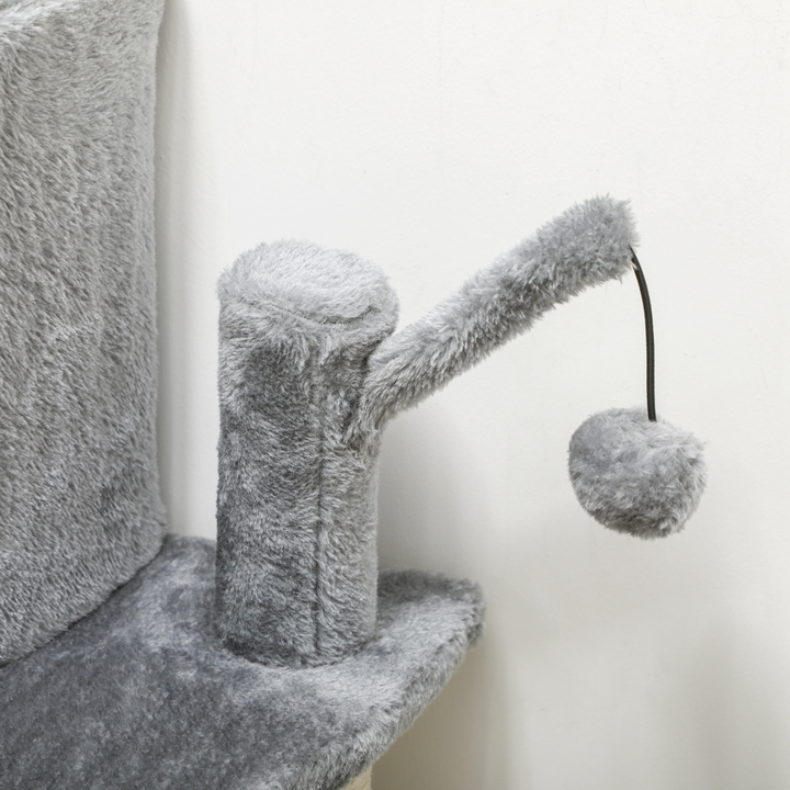 Ultimate PawHut Cat Tree: Multi-Tier Climbing Tower & Sisal Scratching Delight