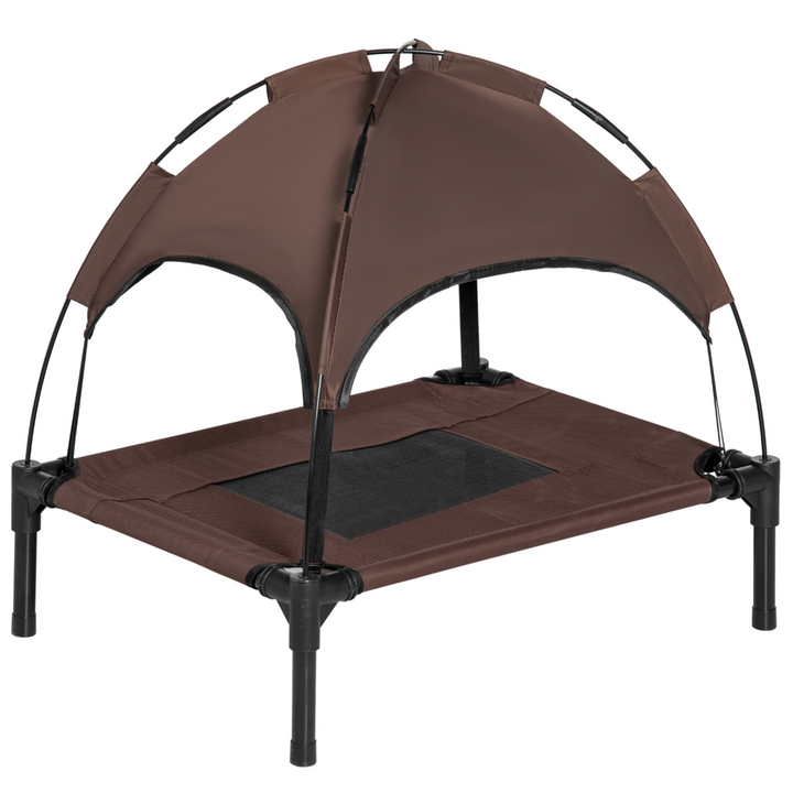 Elevated Pet Bed with Canopy - Ultimate Outdoor Comfort for Dogs!