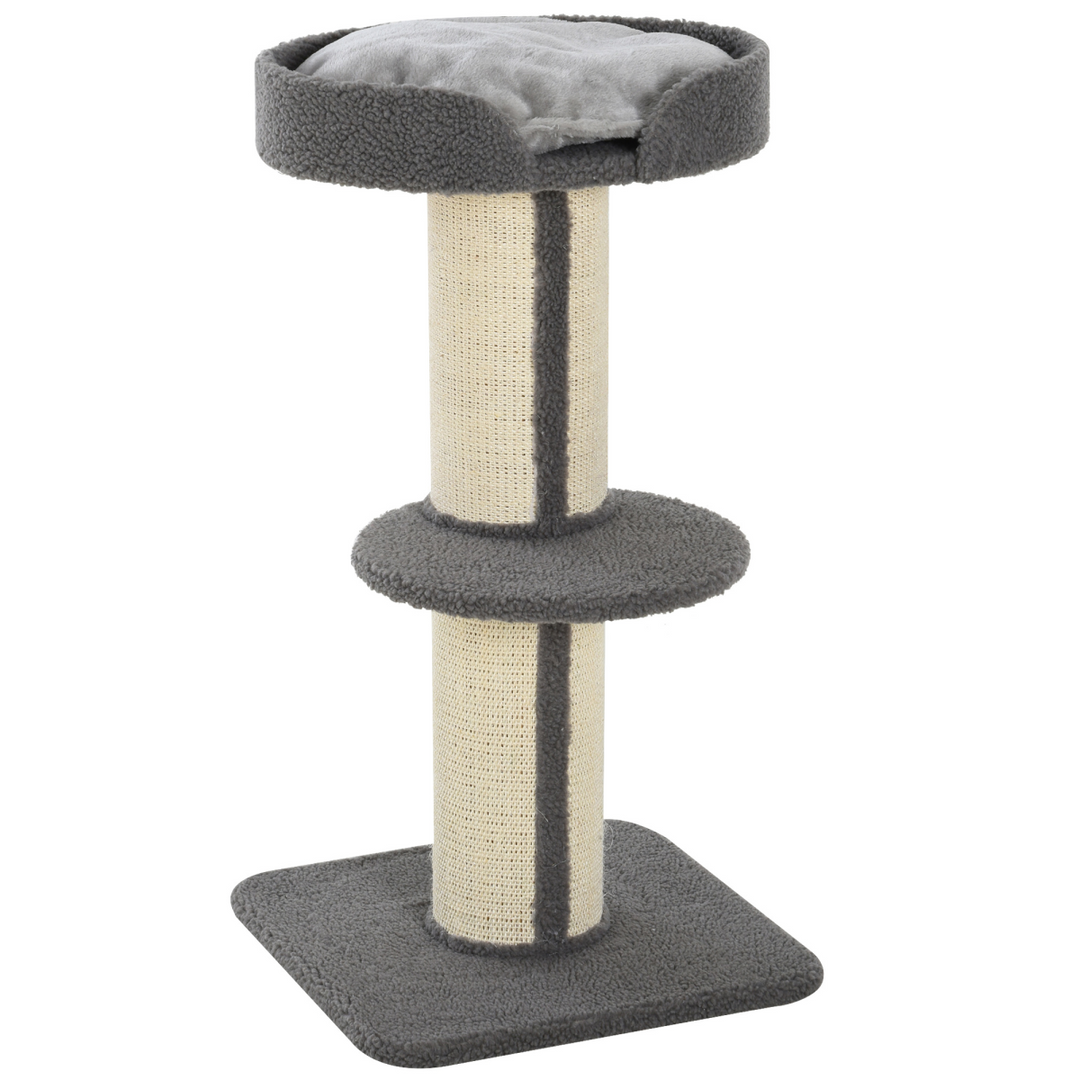 Deluxe 91cm Cat Tree Tower - Cozy, Multi-Level Activity Center & Scratching Post