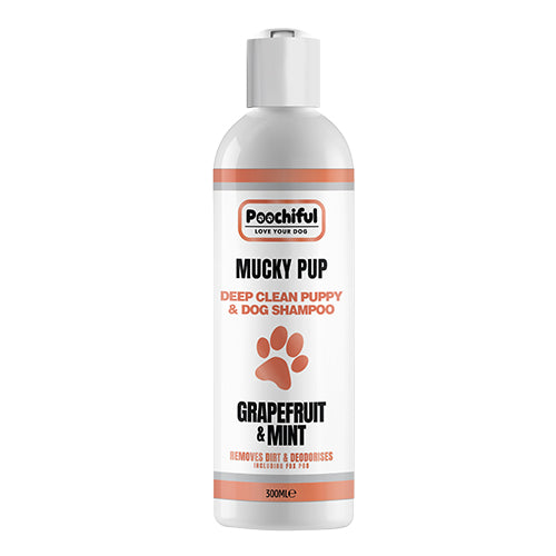 Mucky Pup Deep Cleaning Dog Shampoo – Grapefruit & Mint (300ml)