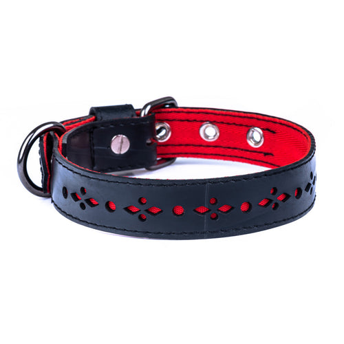 Eco Friendly Recycled Inner Tube Vegan Dog Collar